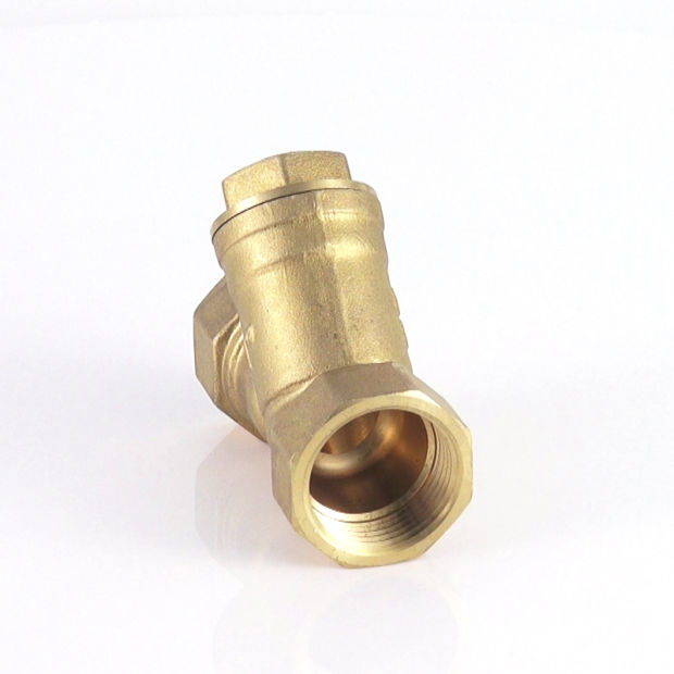 Pn20 Design Brass Y Strainer with SS304 Filter (DW-YS003)