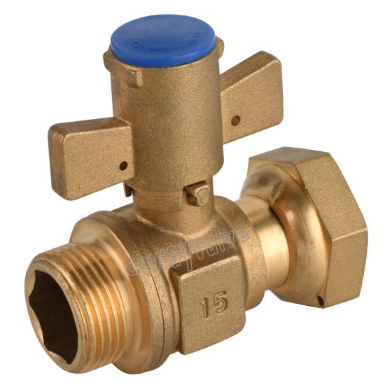 OEM/ODM Supplier Forged Lockable Angle Brass Ball Valve （DW-LB068）
