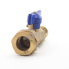 Conical Threaded Water Meter Ball Valve with PE Pipe Connection (DW-BV022)