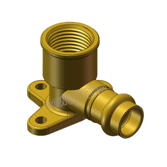 Watermark Approval Brass Equal Angle Elbow