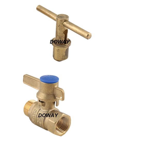 OEM Factory Anti-Theft Lockable Ball Valve for Water Meter （DW-LB031）