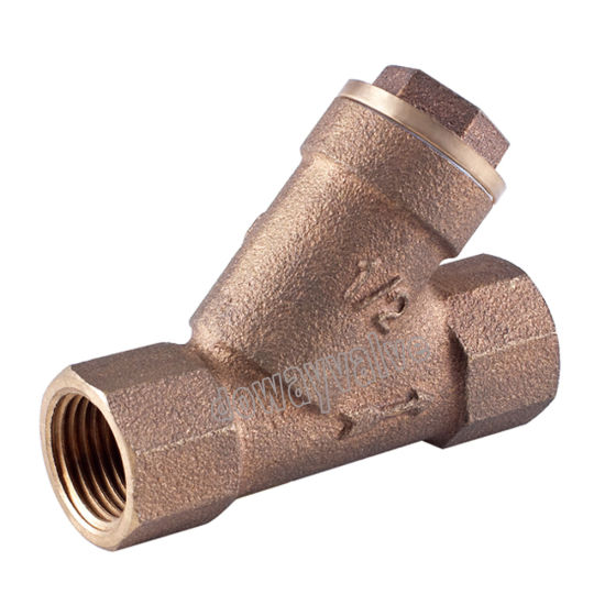 Pn20 Design Brass Y Strainer with SS304 Filter (DW-YS003)