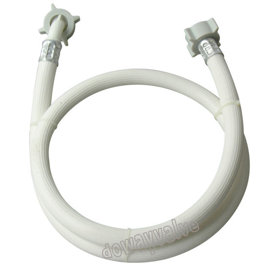 PVC White Washing Machine Drain Inlet Hose （DW-SW007）