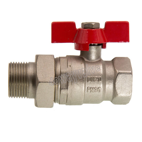 Dw249 Full Bore Male Ball Valve with Lever Handle (DW-B249)