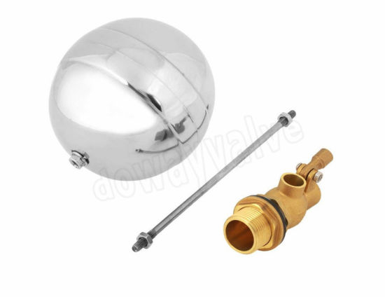 G3/4" 1.6MPa Male Thread Stainless Steel Floating Ball with Rubber Gasket (DW-F204)
