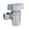 Fip X Compression Chrome Plated Lead Free Brass Angle Stop Valve (DW-AV014)