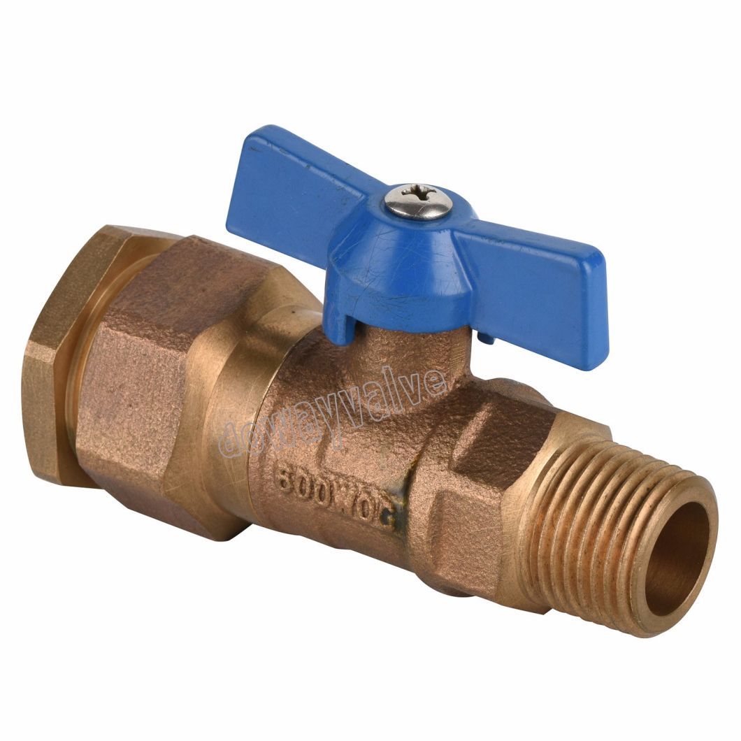 600wog Gunmetal Ball Valve with Butterfly Handle