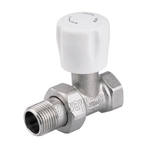Brass Radiator Valve with ABS Handle (DW-RV002)