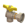 Gas Meter Reduced-Bore Inlet Ball Valve with Mounting Ear （DW-GB002）