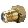 China Supplier Customized Dzr Brass Water Meter Fitting with Nut （DW-WC013）