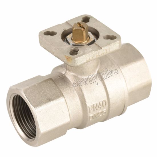 China OEM Factory Nickle Plated Lockable Ball Valve （DW-LB059 ）
