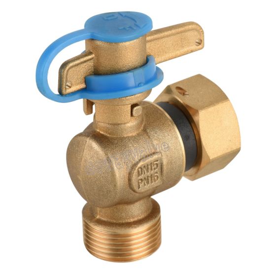 OEM/ODM Supplier Forged Lockable Angle Brass Ball Valve （DW-LB068）