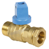 China Factory Cw602n Brass Connection Ball Valve PE Compression End （DW-LB029）