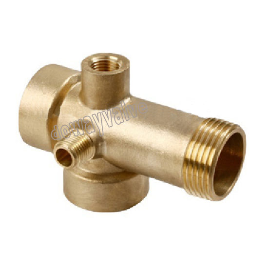 Brass Elbow Union Coupling for Radiator Connector
