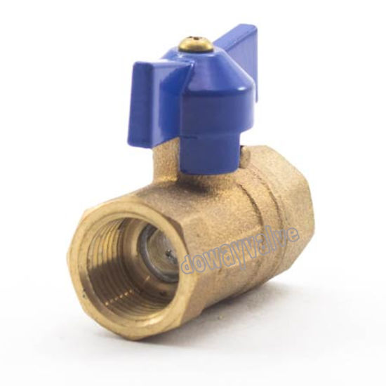 Chinese Factory Water Meter Lockable Valve for USA Market (DW-BV021)