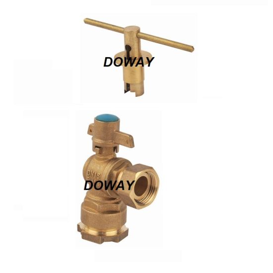 OEM Factory Anti-Theft Lockable Ball Valve for Water Meter （DW-LB086）