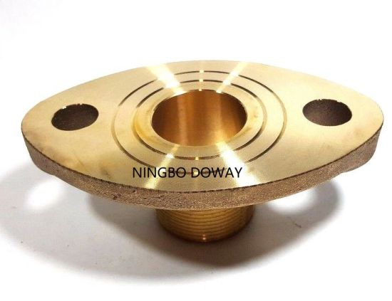 1-1/2" Lead-free Brass Meter Flange Connection Set For 1.5" Water Meter, 