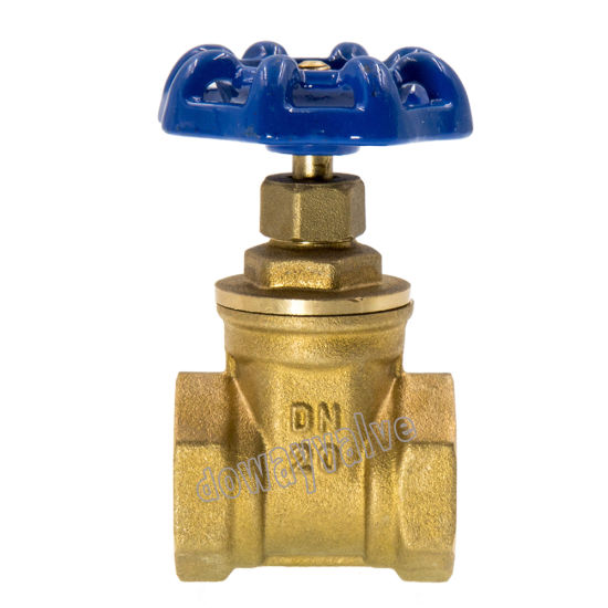 OEM Casting Iron Handle Brass Forged Gate Valve(DWG101)