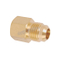 Brass Straight Male Connector for Tube and Pipe
