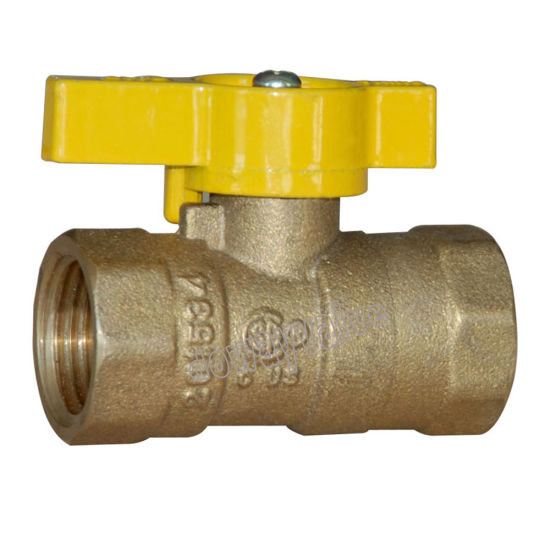 Forged Brass Gas Valves with NPT Threaded End （DW-B213）