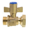 China Supplier Customized Brass Angle Type Water Meter Ball Valve （DW-LB041）