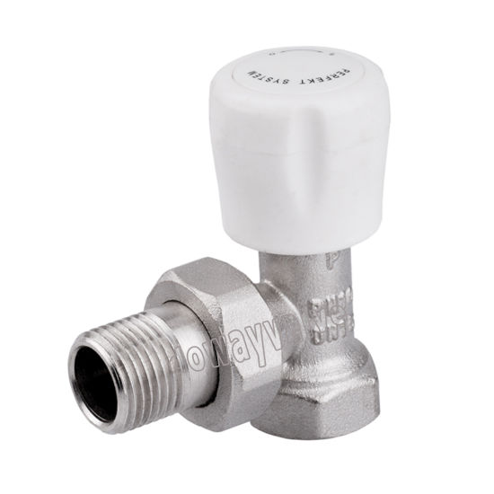 Angle Radiator Valves with ABS Handle (DW-RV008)