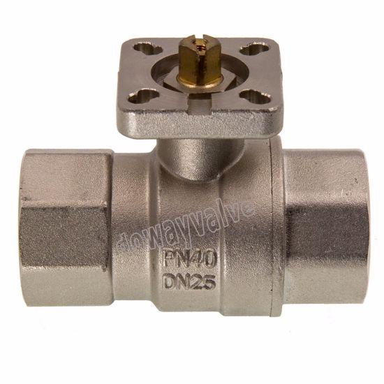 Brass Ball Valve with Mounting Pad ISO5211 (DW-B302)