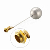 OEM/ODM Factory Brass Float Ball Valve with Stainless Steel Ball (DW-F207)