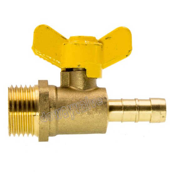 Brass Boiler Drain Ball Valve with Cap