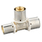 Multilayer Pipes Used 90 Degree Brass Male Elbow Press Fitting