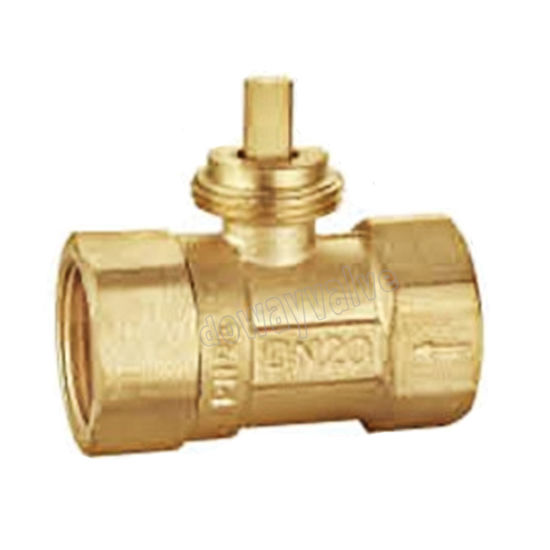 Female X Male Thread Brass Electric Ball Valve for Air Condition （DW-EB003）
