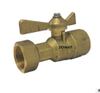 Factory Dzr Ball Valve Angle Female with Female Swivel Nut (DW-BV009)